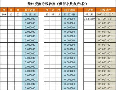 北纬120怎么转化成度分秒