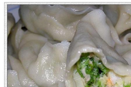 上海青虾仁饺子的做法