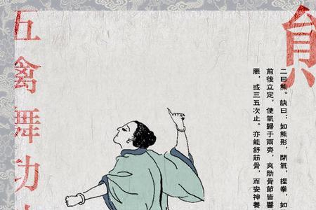 传统五禽戏十三式口令