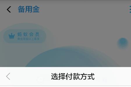 支付宝备用金如何线下还款