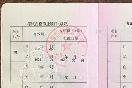 叉车证有六年一建的吗