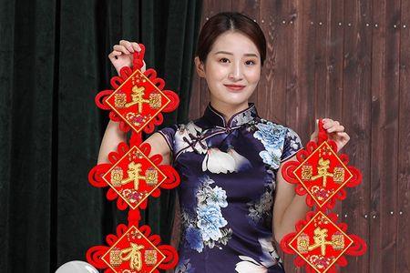年年有余吉祥如意挂件怎么挂