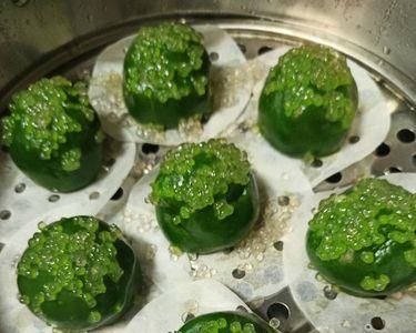奥利奥青汁青团的做法