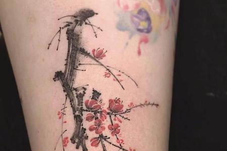 男生纹梅花有什么寓意