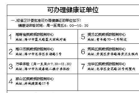 东莞办健康证要多大相片
