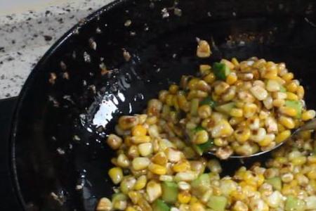 炒干玉米豆的方法