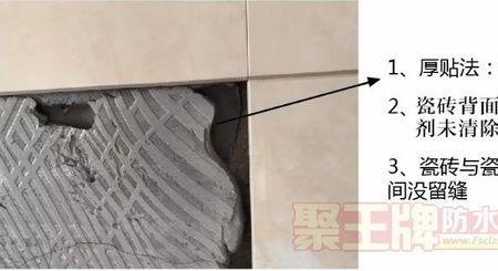 全瓷上墙刷背胶会掉下来吗