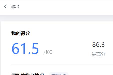 粉笔模考大赛能看别人成绩吗