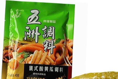 俄罗斯的酸黄瓜用的什么香料