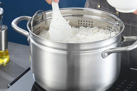 蒸锅蒸米饭用什么容器