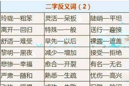 input反义词