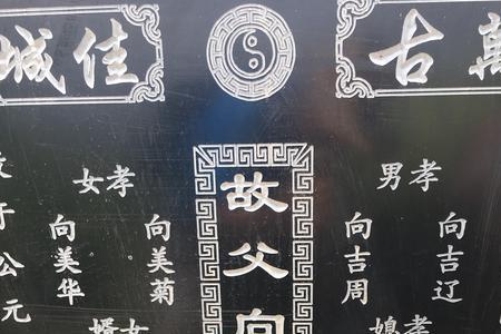 孙子立碑要写儿子名字吗