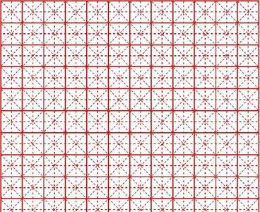 用的米字格写法