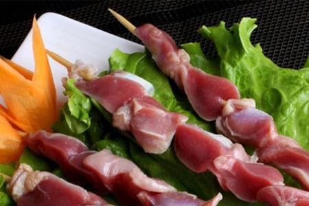 鸡胗鸡心烧烤喂料方法