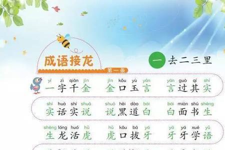 长成语接龙怎么接