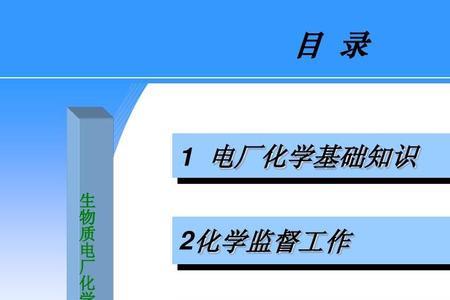 电厂化学部运行都做什么