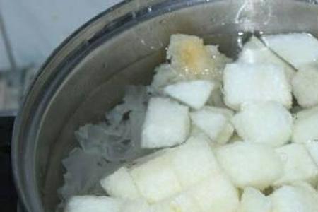 梨子豆腐的做法