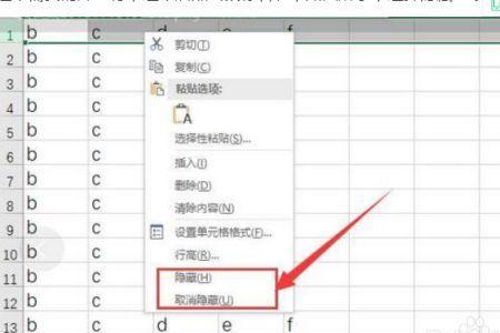 excel隐藏的行取消隐藏还是没显示