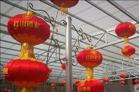 绿植上挂灯笼好还是挂中国结好
