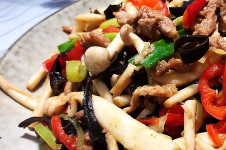 麻菇炒肉丝怎么炒好吃