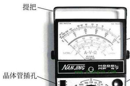 万用表的三角符号是量什么