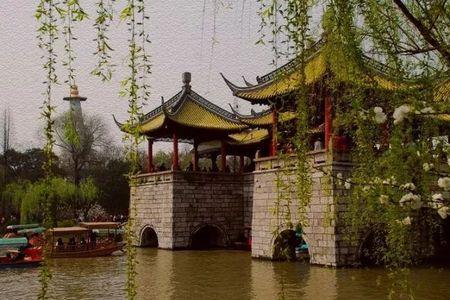 诗画瘦西湖谁题的
