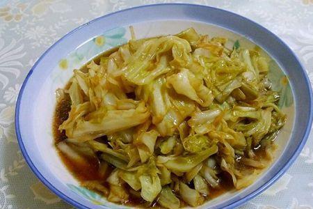 红醋腌包菜的做法