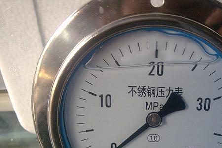 轴向压力表的型号表示