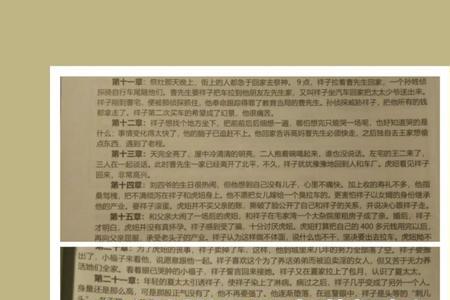 骆驼祥子22概括