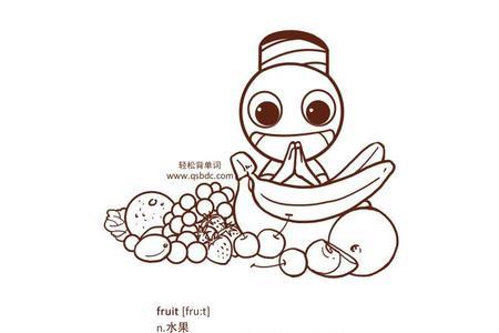 fruit作为成果可数吗