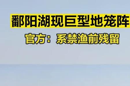 地笼阵是啥