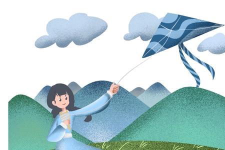 女生放风筝什么意思