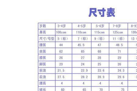 裤子32和32对应多大尺码