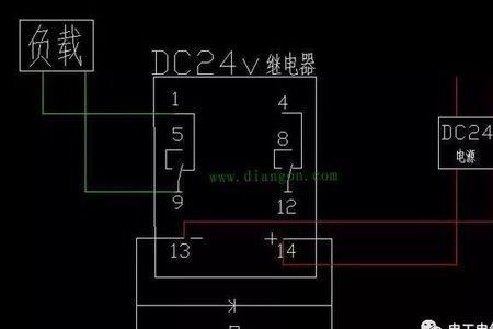 三相继电器上的cJ表示什么