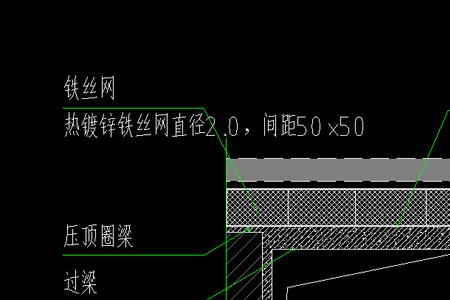 内墙两侧钢丝网片指的哪部分