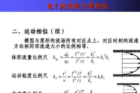 流体力学中流量的计算公式