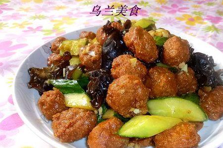 猪肉豆腐粉条丸子的做法
