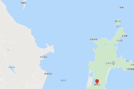 普陀山跑步路线