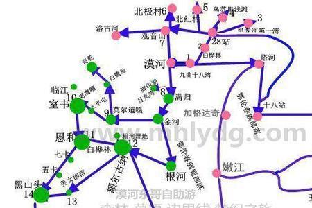 阿尔山到漠河要多少公里