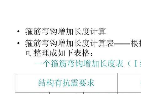 钢筋弯钩及搭接长度计算