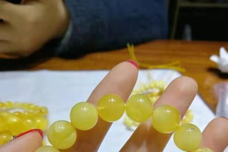 蜜蜡圆珠尺寸克重表