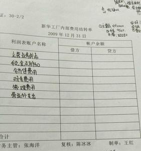 财务费用是贷方余额应如何结转