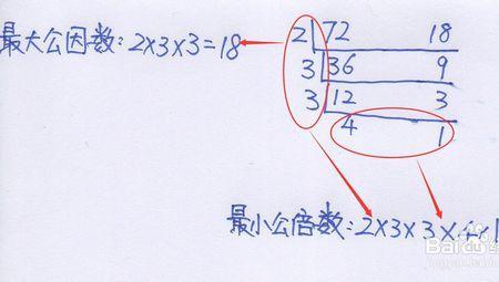 怎样求两个数的公因数有几个
