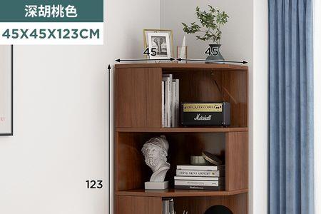 柜子转角开放格摆什么