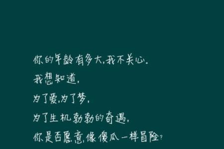 充满爱意的年纪是什么意思