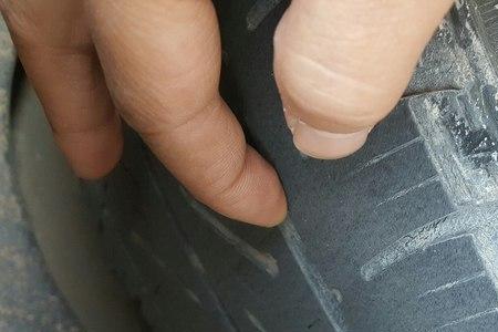 后轮磨平了怎么办