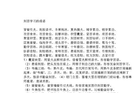 举例话说的漂亮四字成语