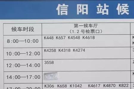 信阳火车站第二候车厅在几楼