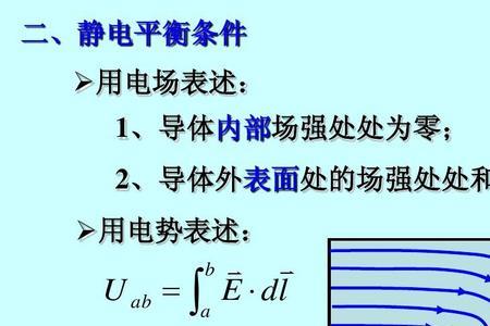 什么是静电平衡