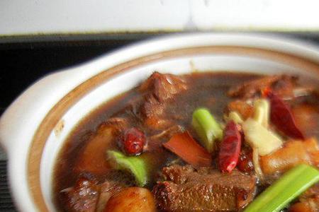 电砂锅羊肉煲家常做法